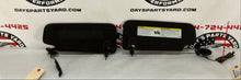2016 Cadillac CTS-V Sedan RH & LH Sunvisor Sun Visor Shade Set w/ Clips OEM