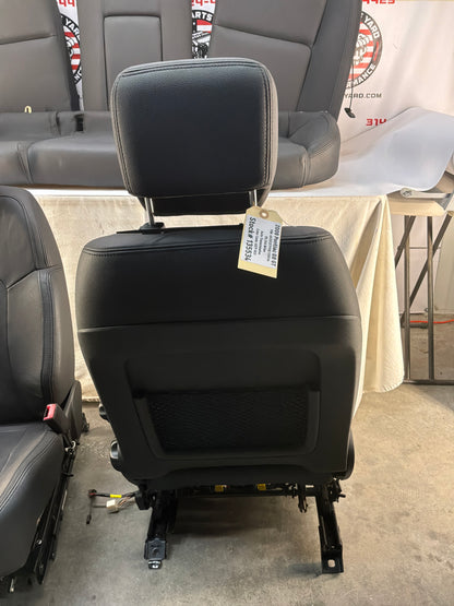 2008 Pontiac G8 GT Seats Fronts and Rears Black Leather OEM