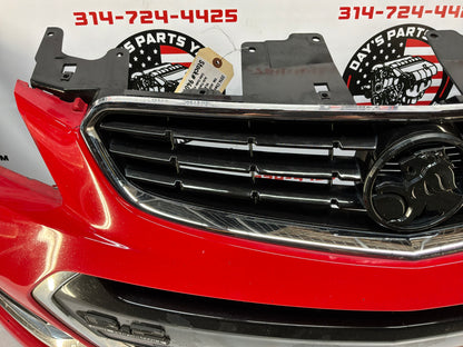 2014 Chevy SS Sedan Complete Front Bumper Fascia Cover Red OEM