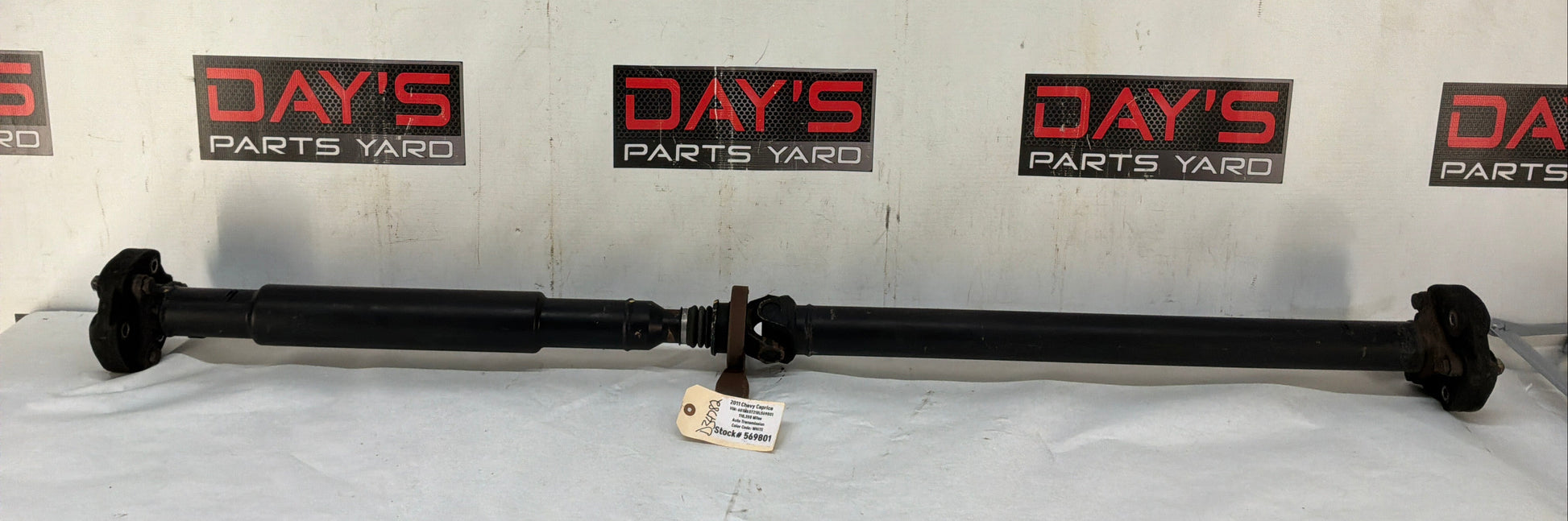 Driveshaft - Day's Parts Yard