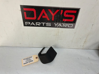 2009 Pontiac G8 Base RH Passenger Front Seat Rear Inner Plastic Frame Track Trim Cover OEM - Day's Parts Yard