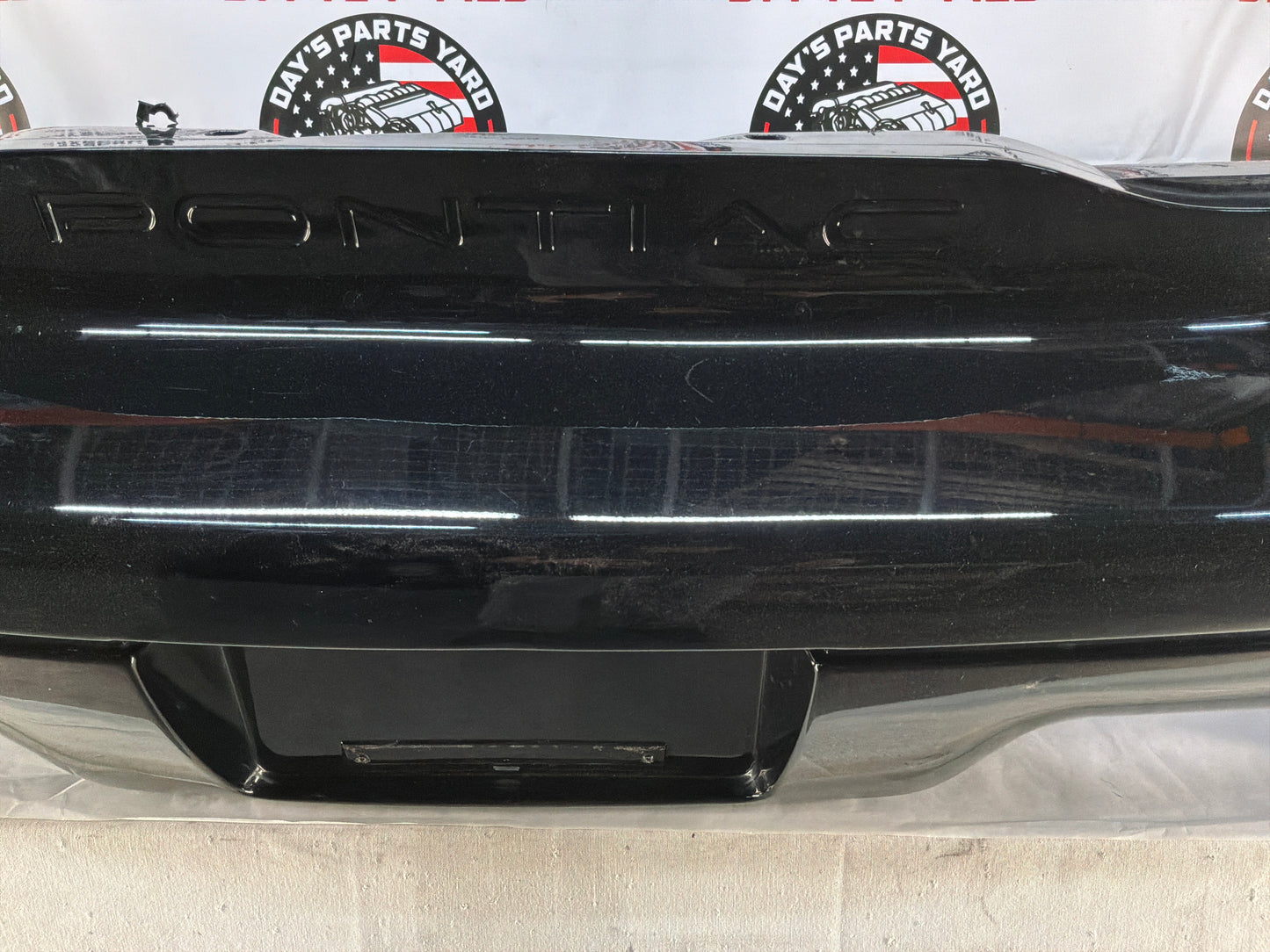 1999 Pontiac Firebird Trans Am Formula WS6 Rear Bumper Black OEM