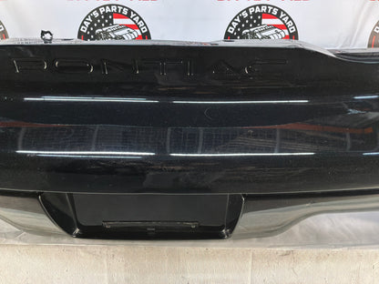 1999 Pontiac Firebird Trans Am Formula WS6 Rear Bumper Black OEM