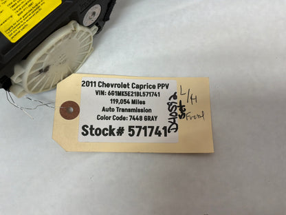 2011 Chevy Caprice PPV RH & LH Front Seat Belts Retractors OEM