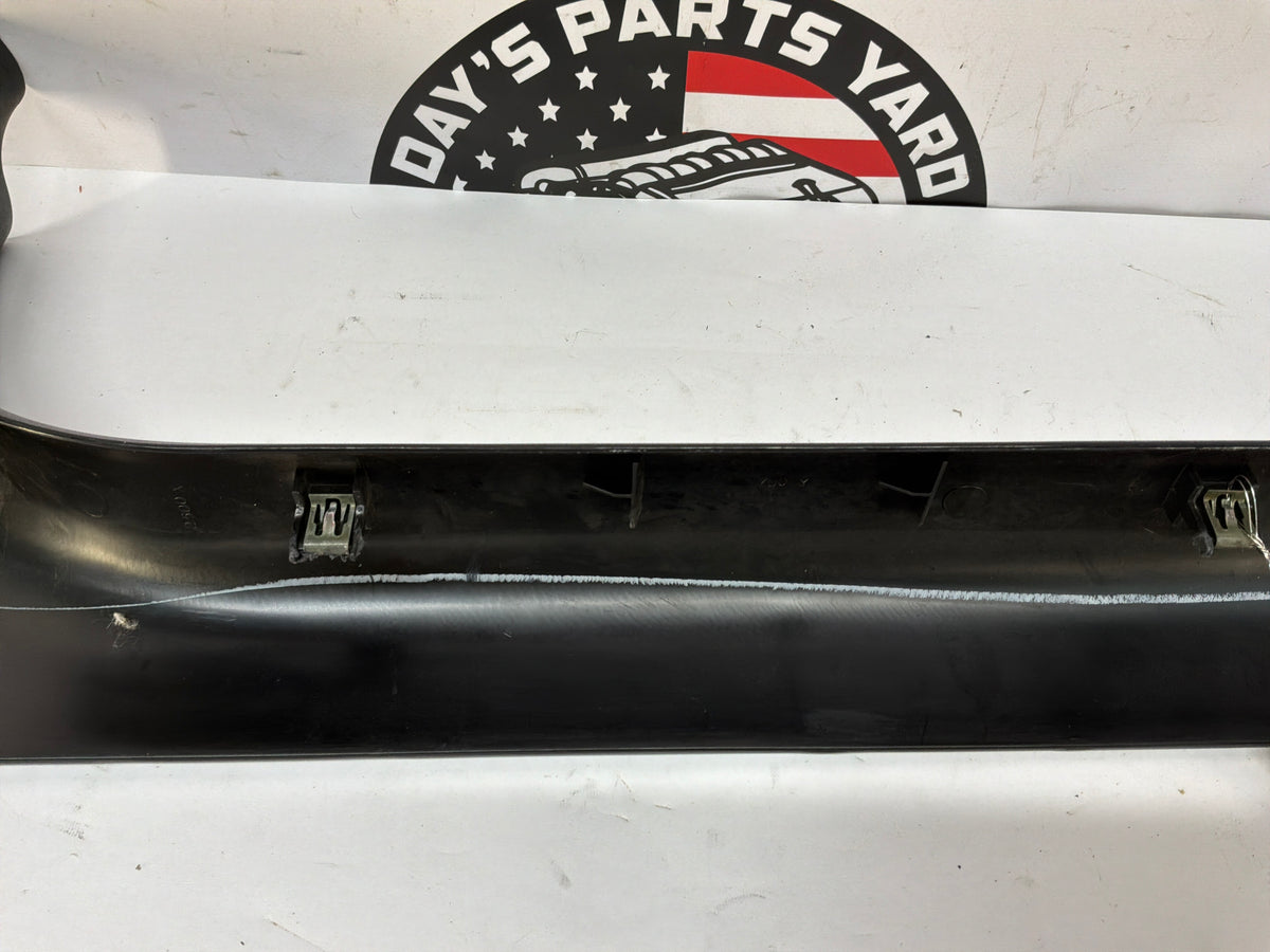 2002 Chevy Corvette Convertible LH Driver Interior Rocker Molding Kick Panel Plate Trim OEM