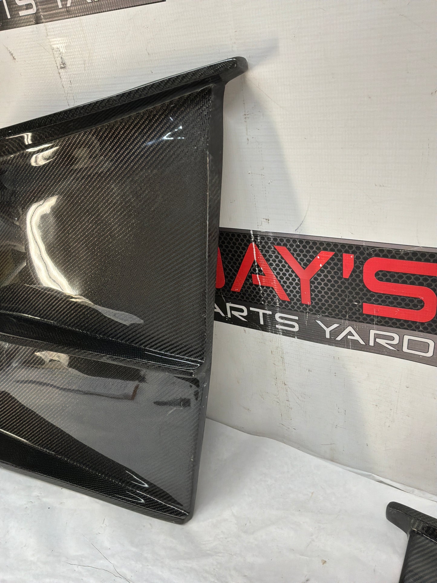 2011 Cadillac CTS-V Coupe Rear Bumper Carbon Fiber Valance Diffuser Aftermarket
