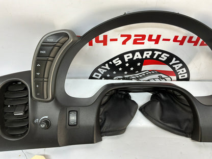 2007 Chevy C6 Corvette Convertible Dash Gauge Cluster Speedometer Bezel Panel w/ Switches OEM