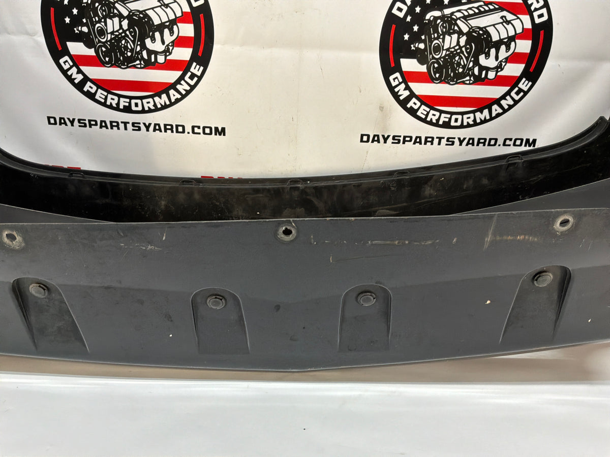 2012 Cadillac CTS-V  Complete Rear Bumper Black OEM