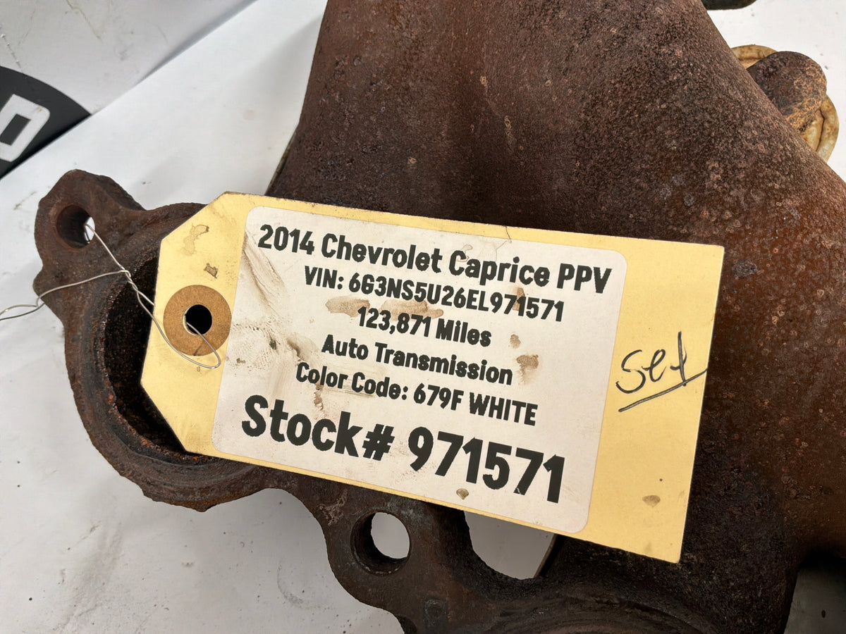 2014 Chevy Caprice PPV RH & LH Factory Exhaust Manifolds OEM
