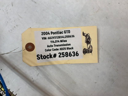 2004 Pontiac GTO Fuel Pump Level Sending Unit OEM