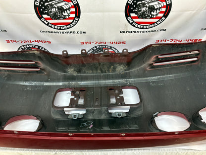 2002 Chevy C5 Corvette Rear Bumper Cover Red OEM