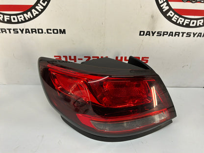 2017 Chevy SS Sedan LH Driver Outer Tail Light Taillight Stop Lamp OEM