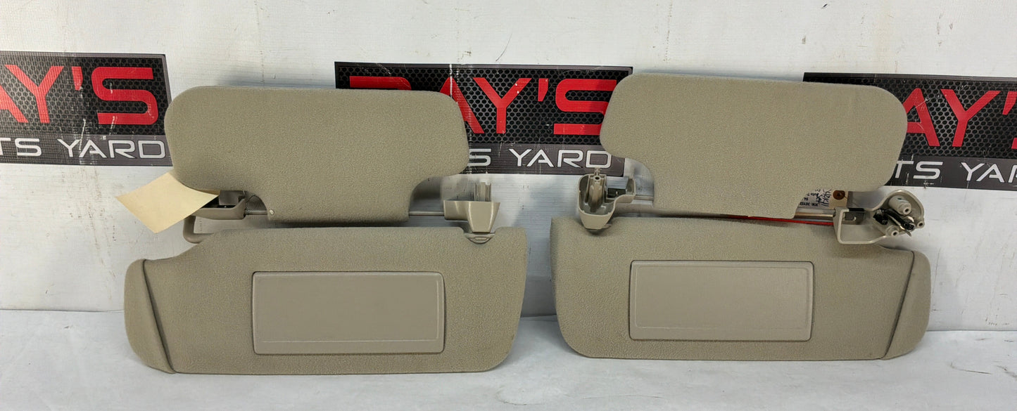 2002 Cadillac Escalade EXT RH & LH Sunvisor Sun Visor OEM