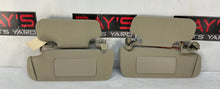 2002 Cadillac Escalade EXT RH & LH Sunvisor Sun Visor OEM