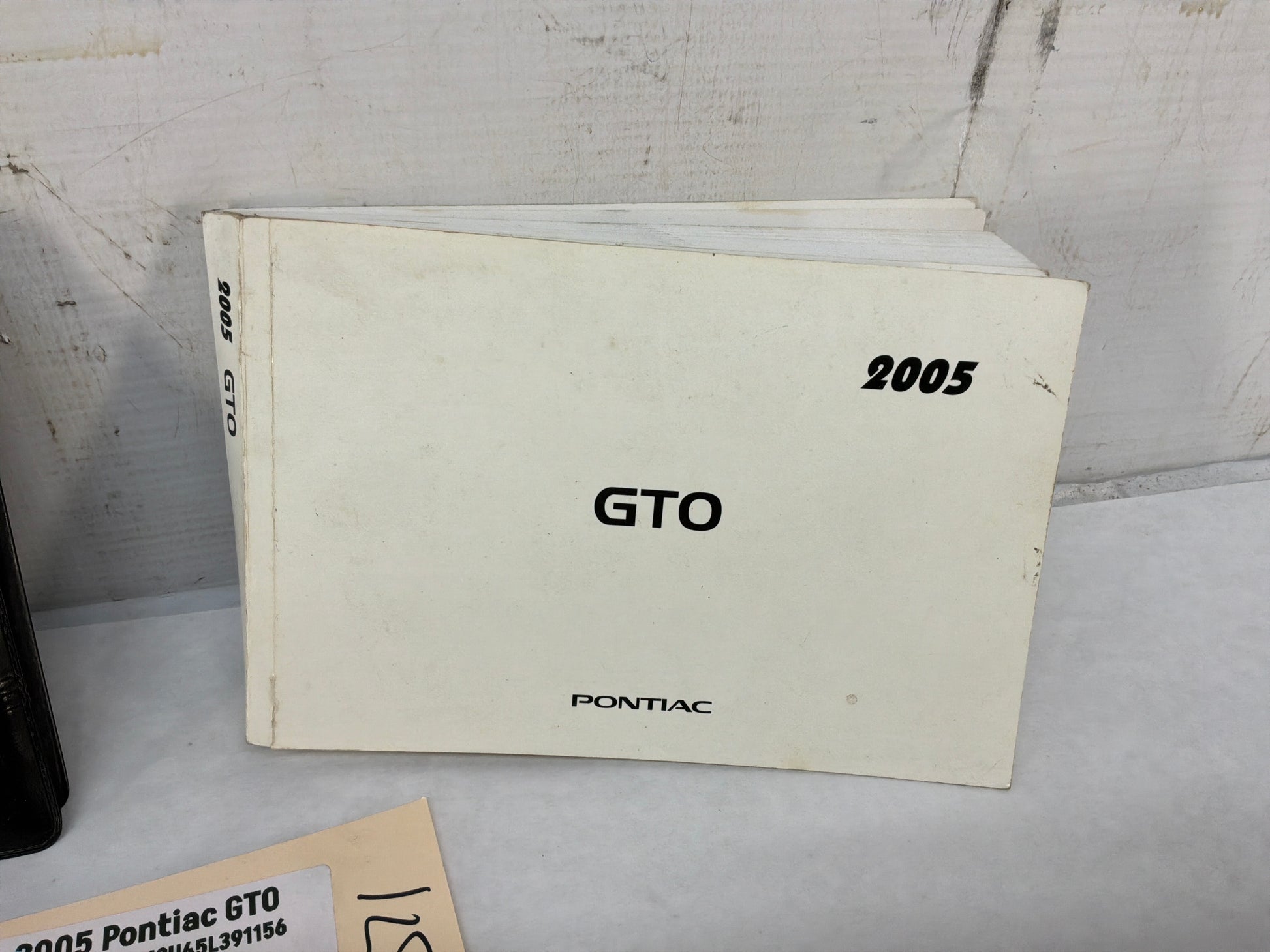 Owners manual - Day's Parts Yard