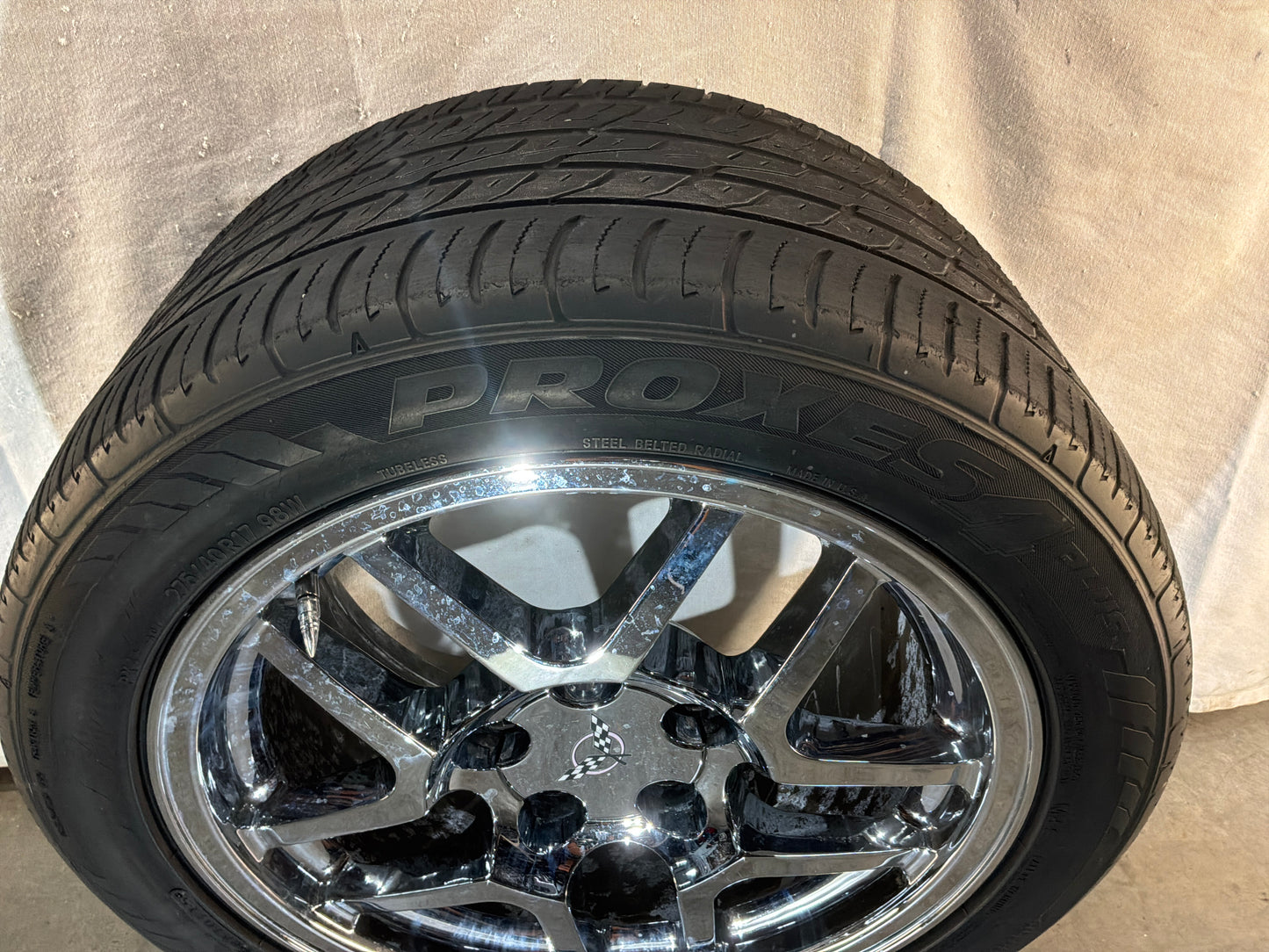 Corvette C5 Z06 Reproduction Wheels and 275/40R17 Toyo Proxes Tires