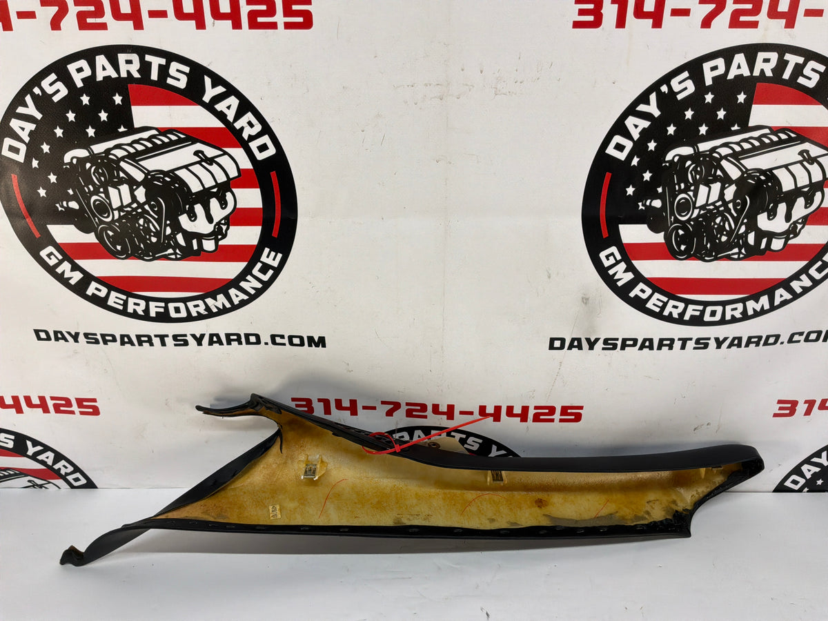 2002 Chevy C5 Corvette Convertible Interior A Pillar Trim Moldings RH & LH Black OEM