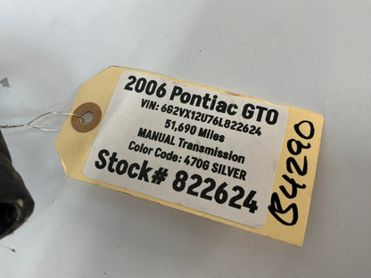 2005 Pontiac GTO Heater Core Hose w/ Valve OEM