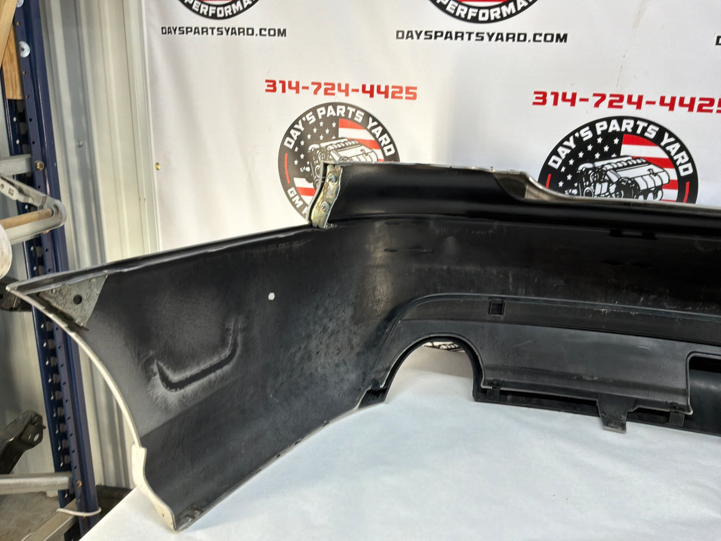 2005 Pontiac GTO Rear Bumper Cover w/ Lower Insert Valance Diffuser Panel Silver OEM