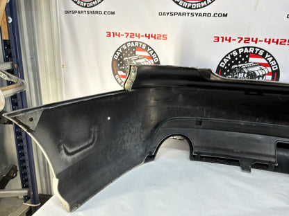 2005 Pontiac GTO Rear Bumper Cover w/ Lower Insert Valance Diffuser Panel Silver OEM