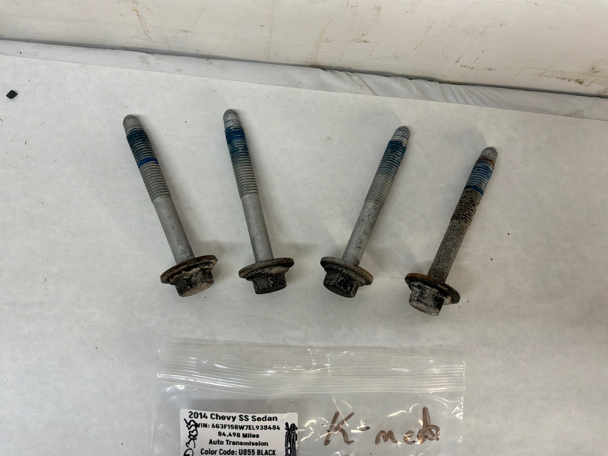 Bolts - Day's Parts Yard