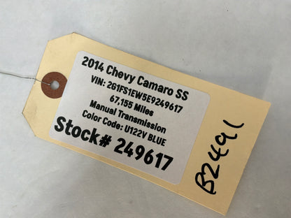 2014 Chevy Camaro SS Driveshaft Drive Shaft Rubber Couplers Isolators OEM