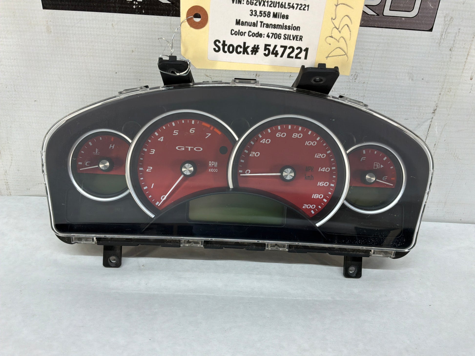 Speedometer - Day's Parts Yard