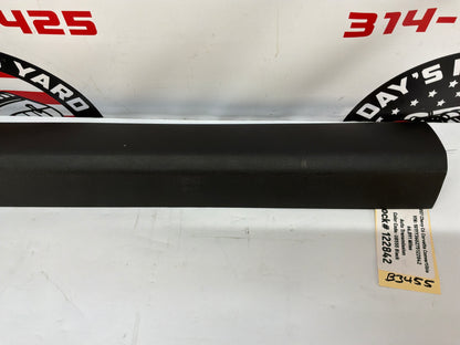2007 Chevy C6 Corvette Convertible RH Passenger Interior Carpet Retainer Sill Scuff Trim Cover Kick Panel OEM