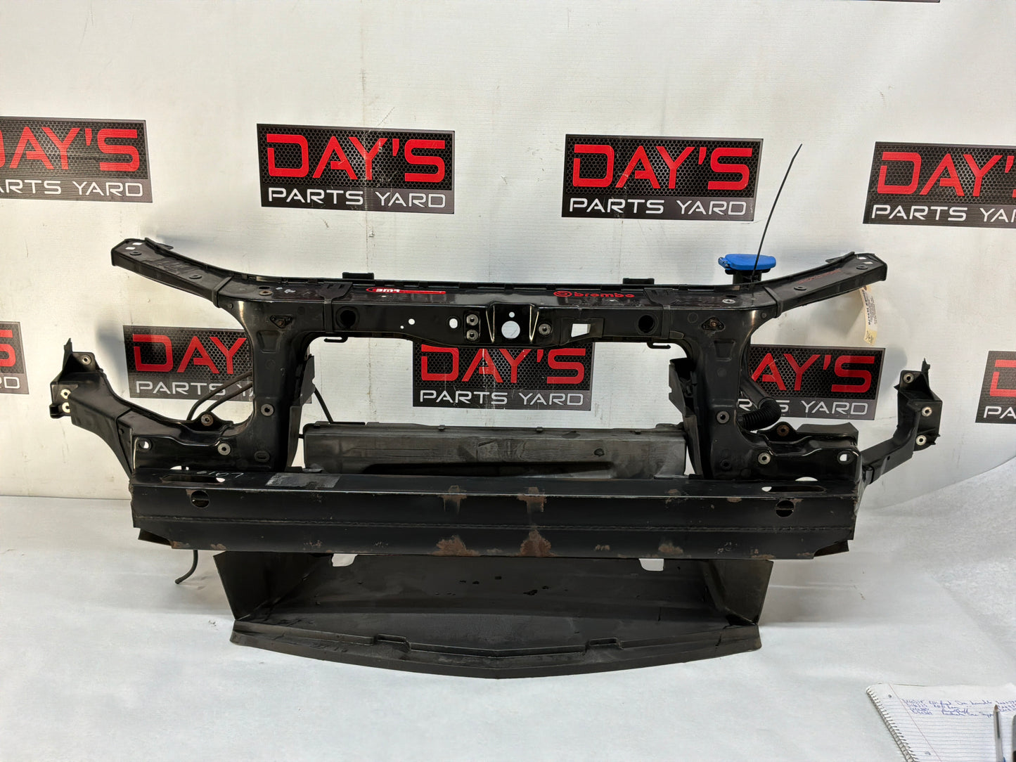 2008 Pontiac G8 GT Radiator Core Support Front End Bracket Carrier OEM