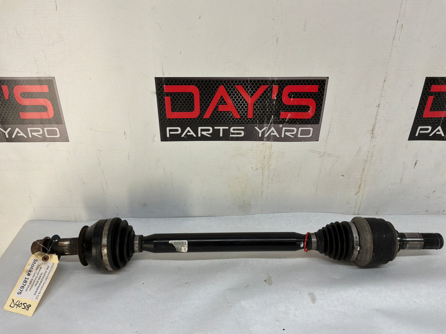 2015 Chevrolet Camaro SS 1LE RH Passenger CV Axle Half Shaft OEM