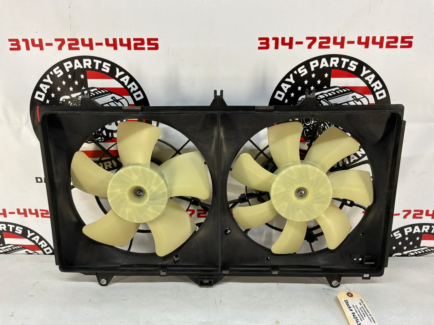 2014 Chevy SS Sedan Dual Electric Radiator Coolant Cooling Fans OEM
