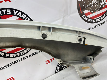 1999 Pontiac Trans Am WS6 LH Driver Front Fender White OEM