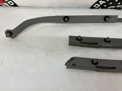 2005 Pontiac GTO RH & LH Rear Bumper Brackets Guides Supports OEM