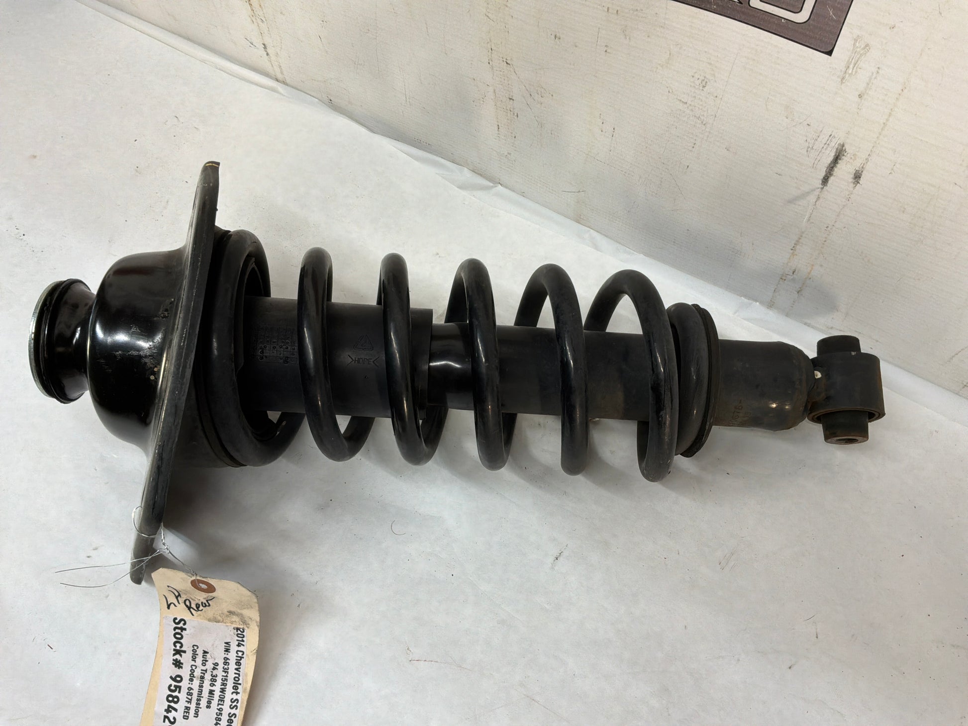 Lh rear shock - Day's Parts Yard