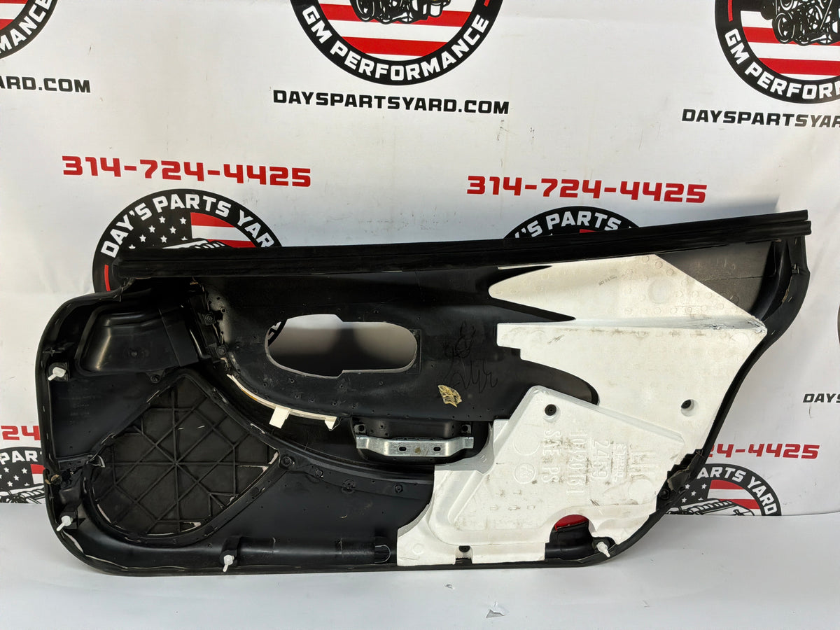 2002 Chevy C5 Corvette LH Driver Interior Door Panel OEM