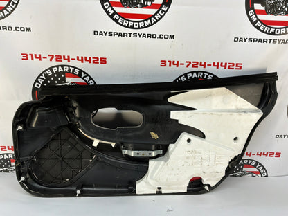 2002 Chevy C5 Corvette LH Driver Interior Door Panel OEM