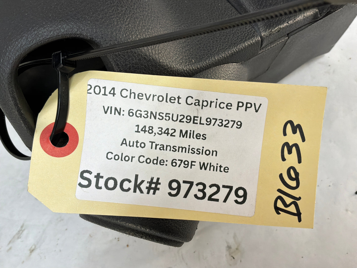 2014 Chevy Caprice PPV Steering Column Calm Shell Shroud Cover Trim OEM