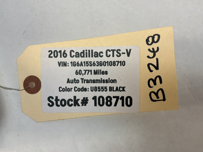 2016 Cadillac CTS-V RH Passenger Front Roof Assist Rear Pull Handle OEM