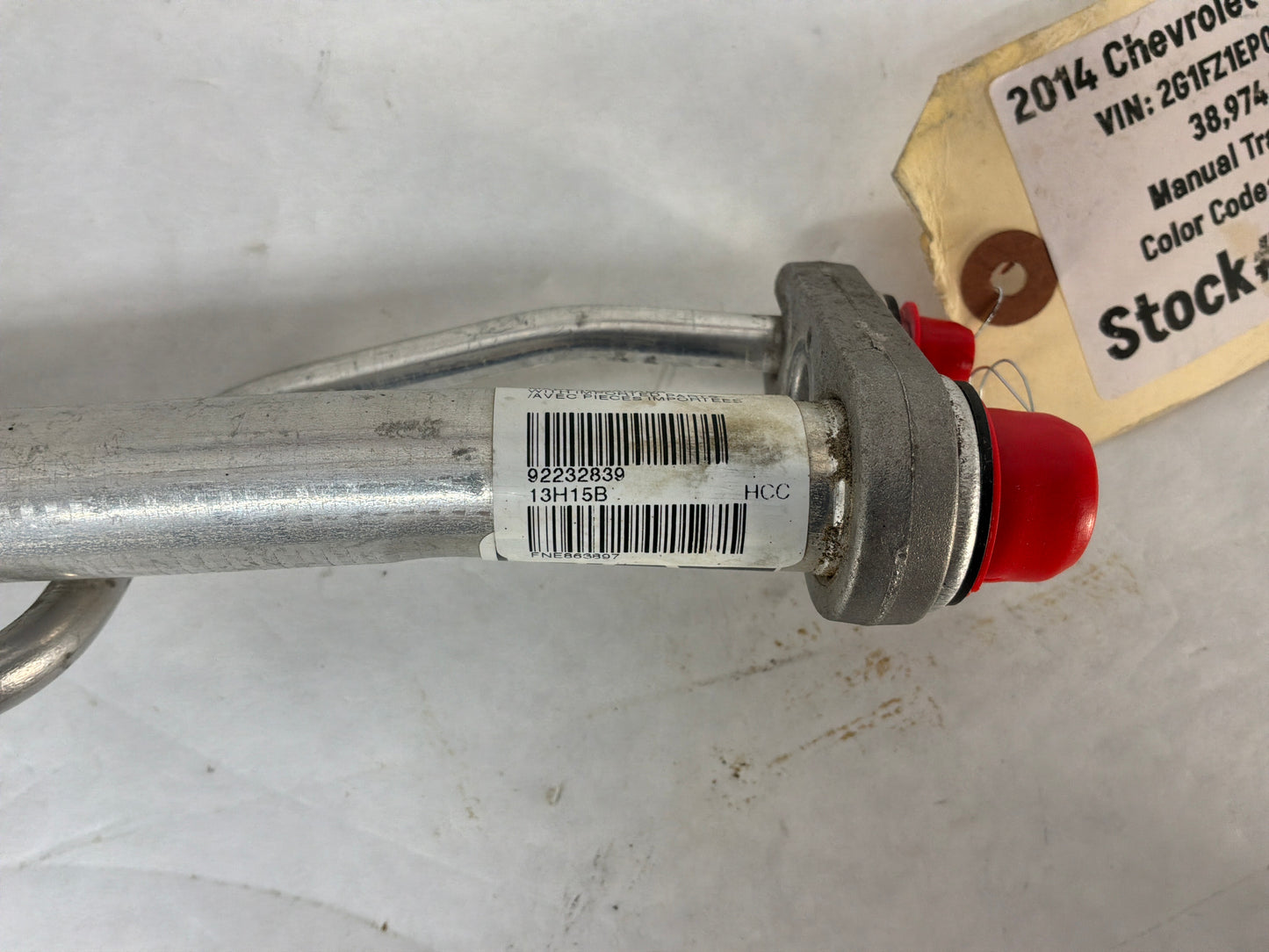 2014 Chevy Camaro ZL1 Air Condition AC Hose Pipe Line Tube OEM