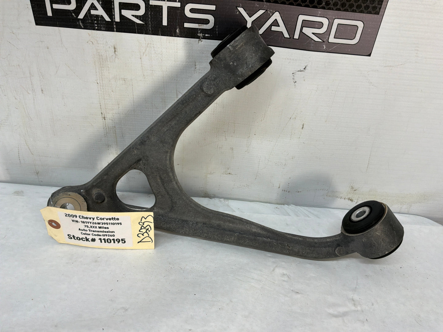 Control - Day's Parts Yard