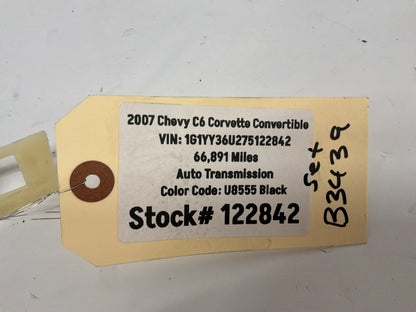 2007 Chevy C6 Corvette Convertible RH & LH A Pillar Windshield Trim OEM