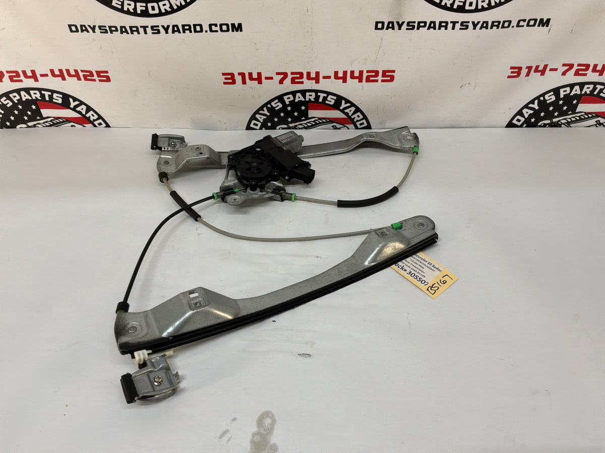 2017 Chevy SS Sedan LH Driver Front Window Regulator Motor OEM