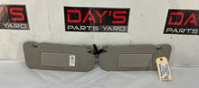 2016 Chevy SS Sedan RH & LH Sunvisors Sun Visors w/ Clips OEM
