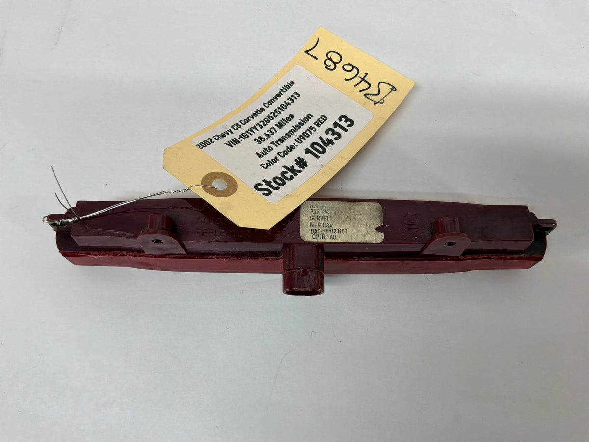 2002 Chevy C5 Corvette Convertible Center High Mount Stop Third Brake Light OEM