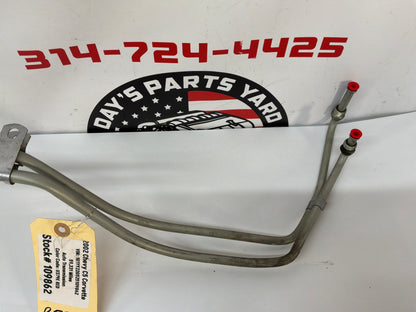 2002 Chevy C5 Corvette Transmission Oil Cooler Lines OEM