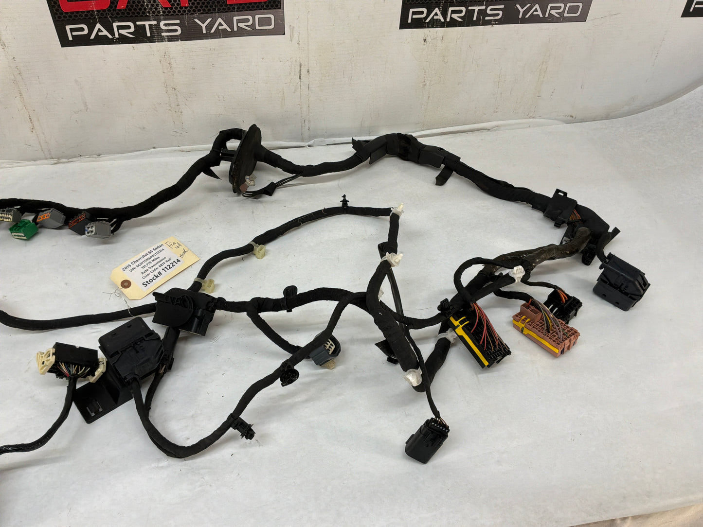 2015 Chevy SS Sedan Fire Wall Engine Bay Front Chassis Wire Wiring Harness OEM