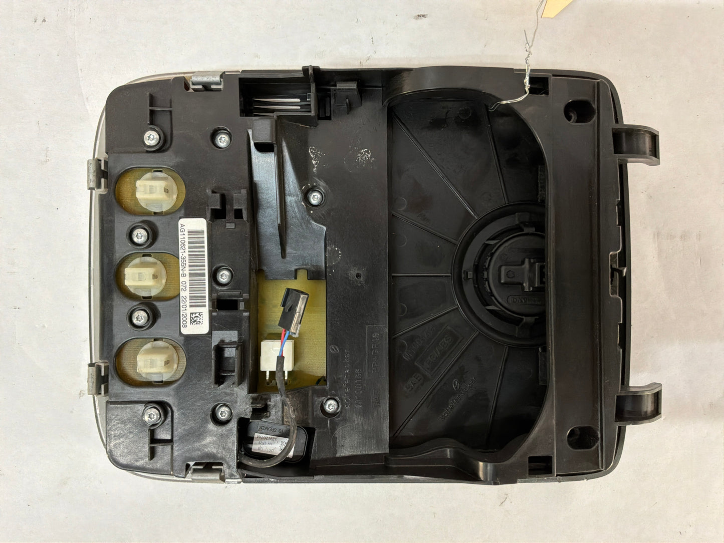 2008 Pontiac G8 Base Overhead Console Roof Dome Light Sunroof Switch Assembly OEM