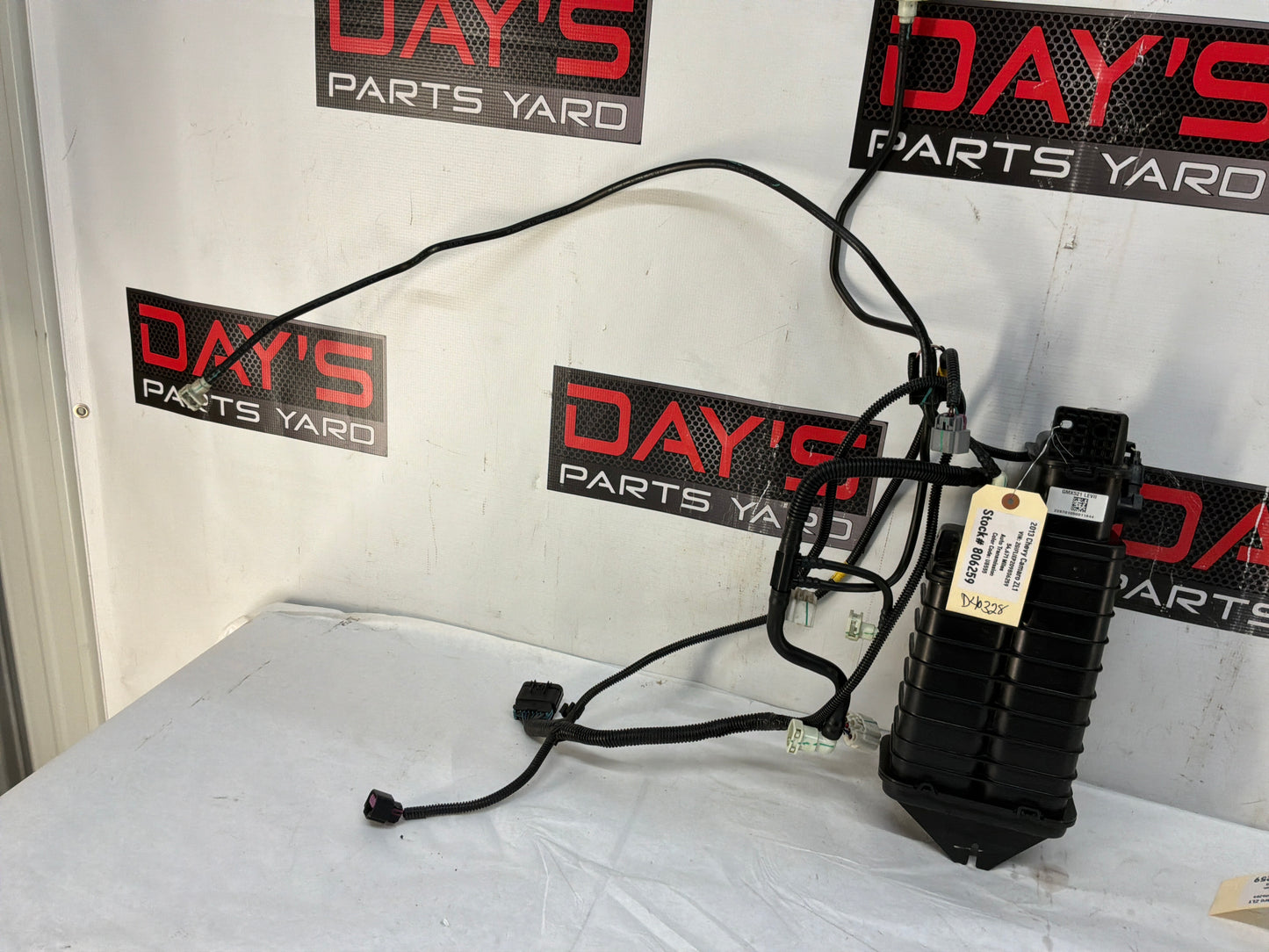 2013 Chevy Camaro ZL1 Charcoal Canister Evap Lines Hoses Tubes Fuel Tank Wire Wiring Harness