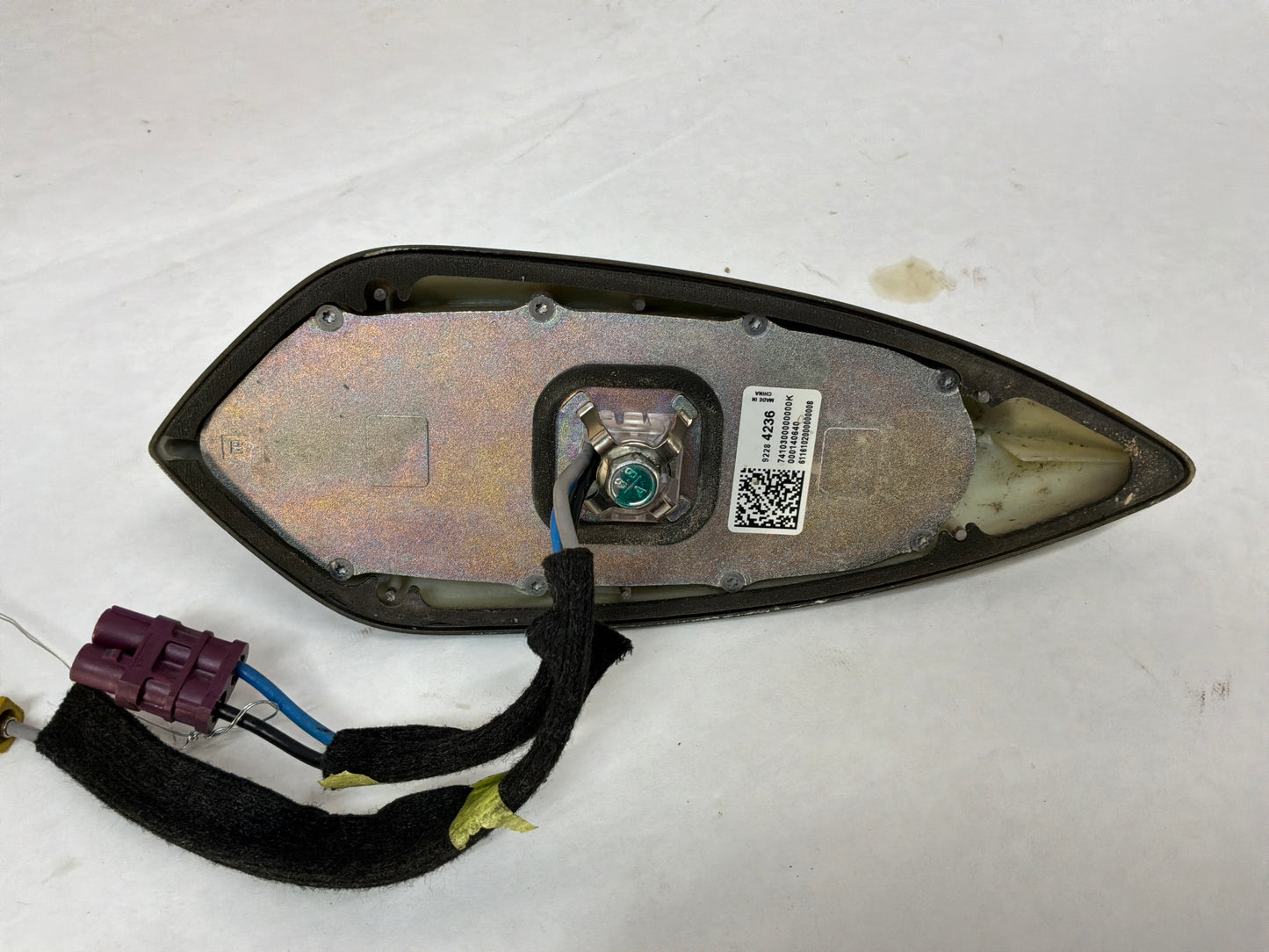 2017 Chevy SS Sedan Shark Fin Roof Antenna Black OEM