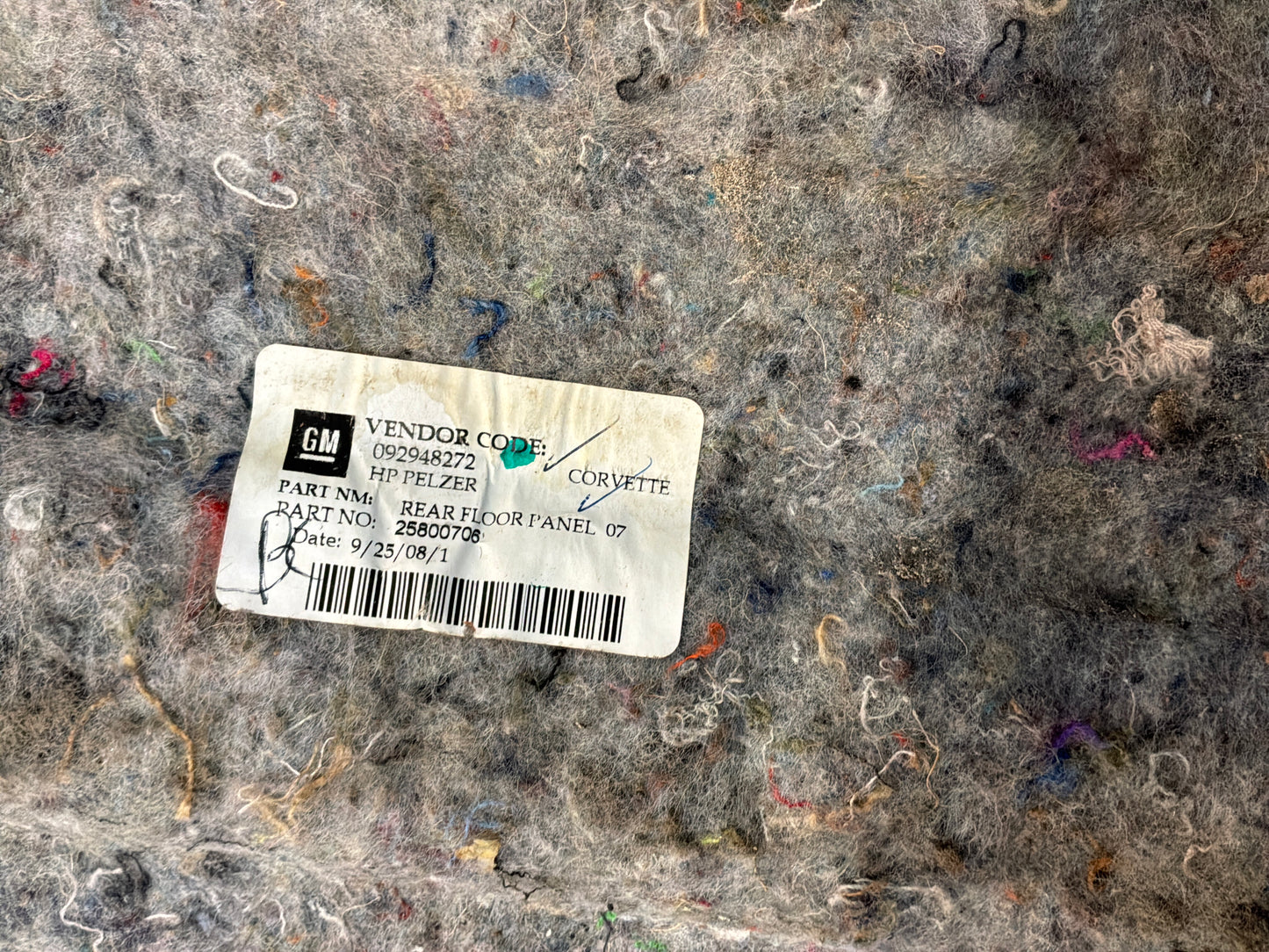 Complete floor carpet - Day's Parts Yard